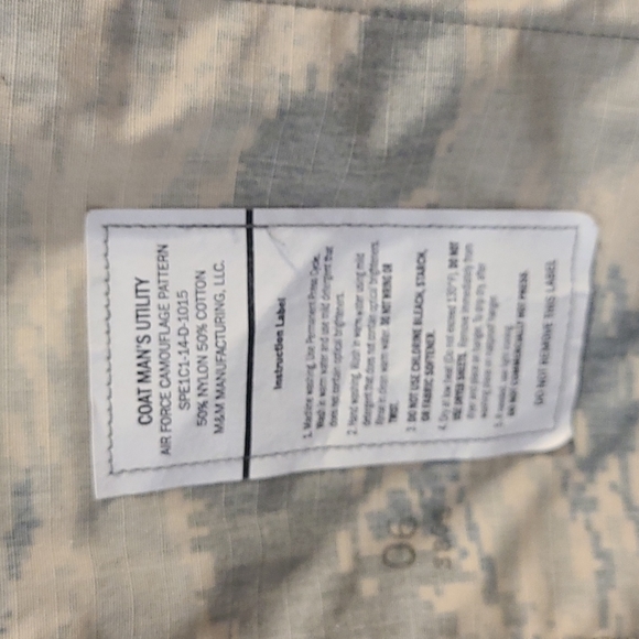 Men's Utility Air Force Coat - Picture 5 of 6